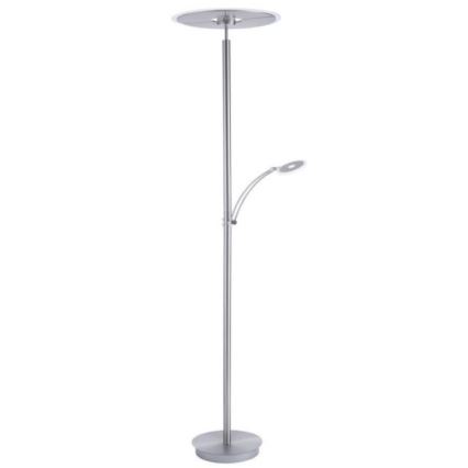 Paul Neuhaus 673-55 - Dimmbare LED-Stehleuchte ARTUR 2xLED/21W/230V+1xLED/6W glänzendes Chrom