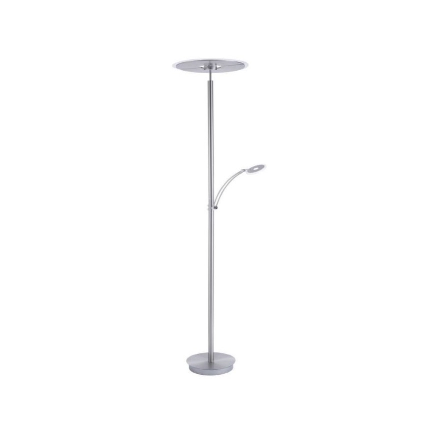 Paul Neuhaus 673-55 - Dimmbare LED-Stehleuchte ARTUR 2xLED/21W/230V+1xLED/6W glänzendes Chrom