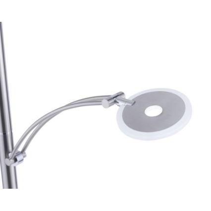 Paul Neuhaus 673-55 - Dimmbare LED-Stehleuchte ARTUR 2xLED/21W/230V+1xLED/6W glänzendes Chrom