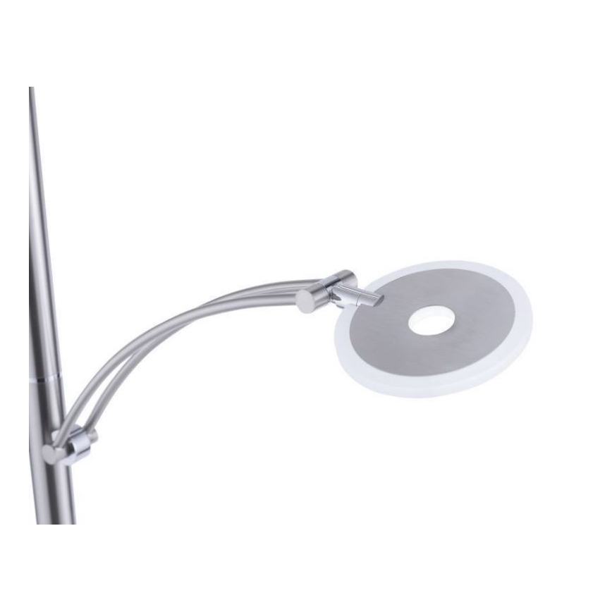Paul Neuhaus 673-55 - Dimmbare LED-Stehleuchte ARTUR 2xLED/21W/230V+1xLED/6W glänzendes Chrom