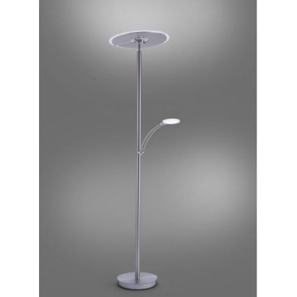 Paul Neuhaus 673-55 - Dimmbare LED-Stehleuchte ARTUR 2xLED/21W/230V+1xLED/6W glänzendes Chrom