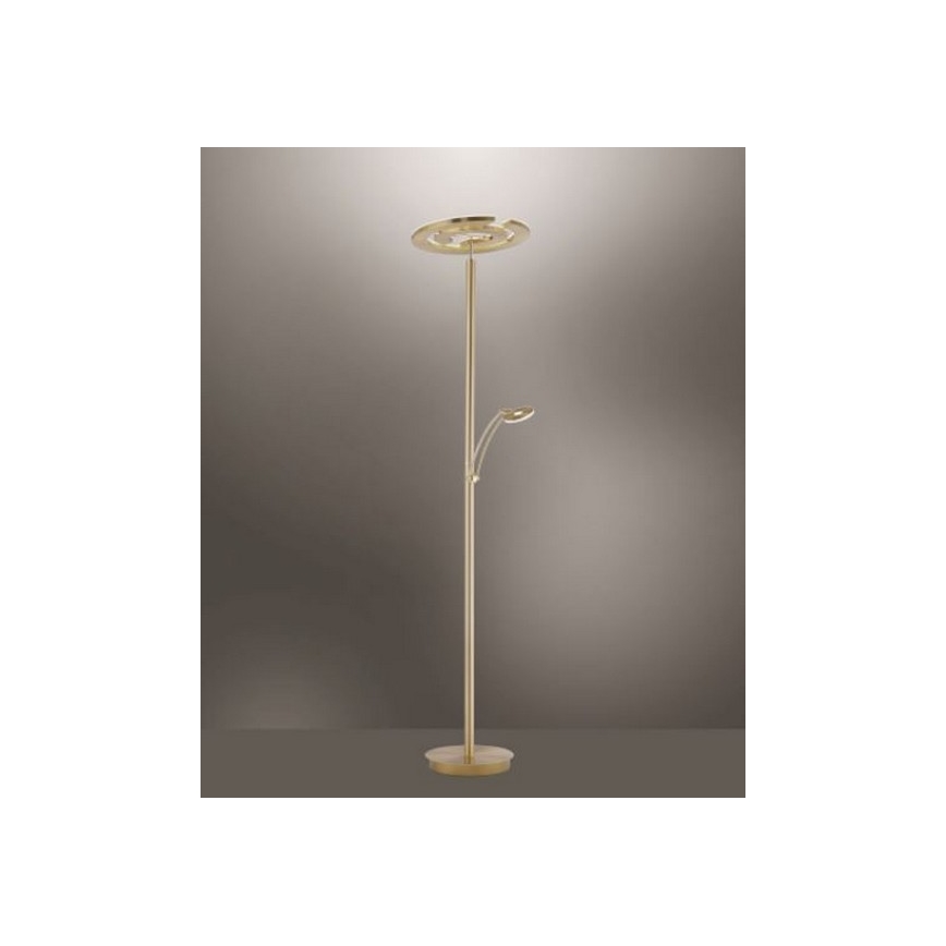Paul Neuhaus 680-60 - LED dimmbare Stehleuchte MARTIN 1xLED/40W/230V+1xLED/6W