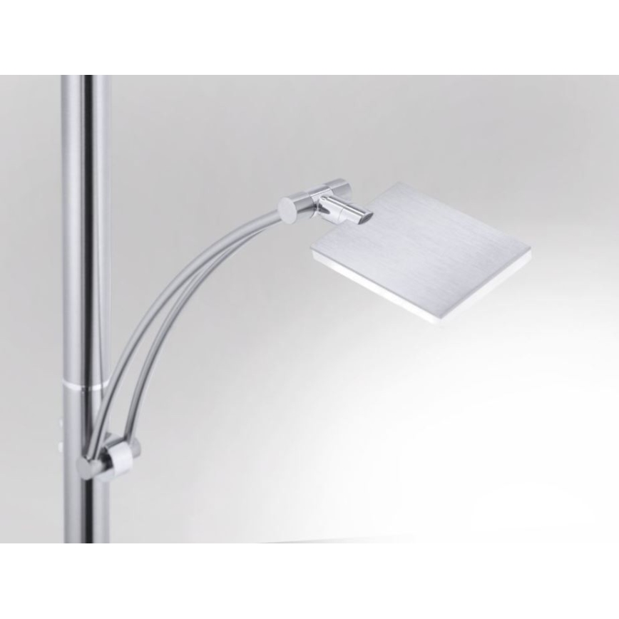 Paul Neuhaus 687-55 - Dimmbare LED-Stehleuchte ARTUR 2xLED/27W + LED/6W