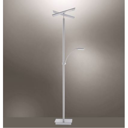 Paul Neuhaus 687-55 - Dimmbare LED-Stehleuchte ARTUR 2xLED/27W + LED/6W