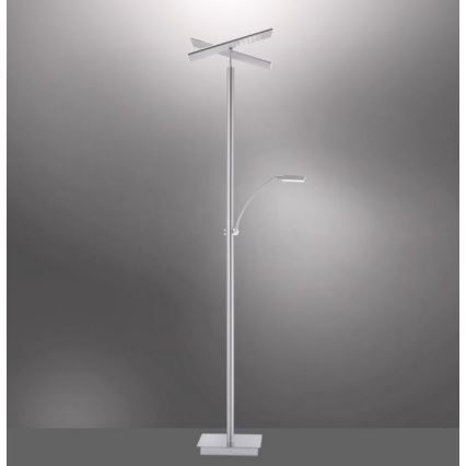 Paul Neuhaus 687-55 - Dimmbare LED-Stehleuchte ARTUR 2xLED/27W + LED/6W