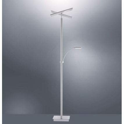 Paul Neuhaus 687-55 - Dimmbare LED-Stehleuchte ARTUR 2xLED/27W + LED/6W