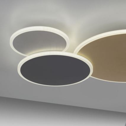 Paul Neuhaus 8007-70 - LED dimmbare Deckenleuchte Q-PIATO LED/35W/230V 2700-5000K Wi-Fi + Fernbedienung