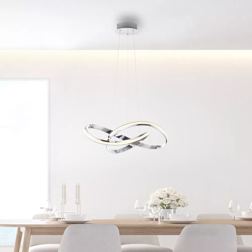 Paul Neuhaus 8291-17 - LED dimmbare Hängeleuchte an Kabel MELINDA LED/30W/230V