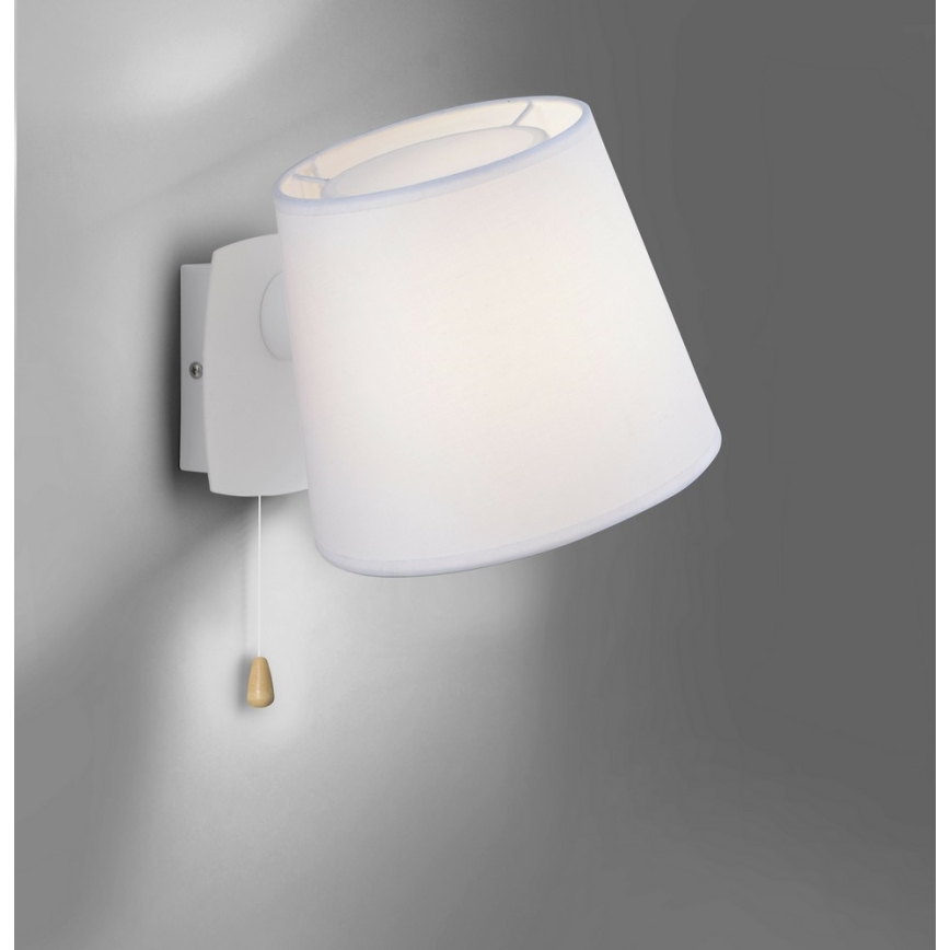Paul Neuhaus 9539-16 - Wandbeleuchtung MIRIAM 1xE27/60W/230V weiß