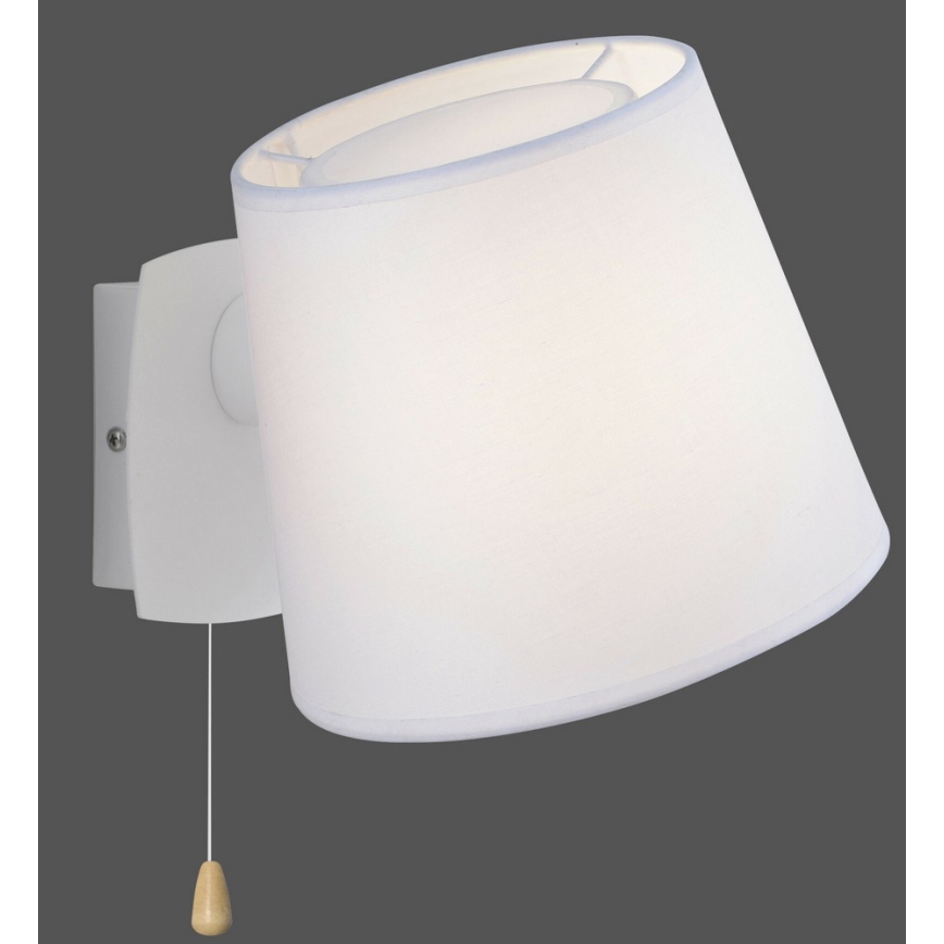 Paul Neuhaus 9539-16 - Wandbeleuchtung MIRIAM 1xE27/60W/230V weiß
