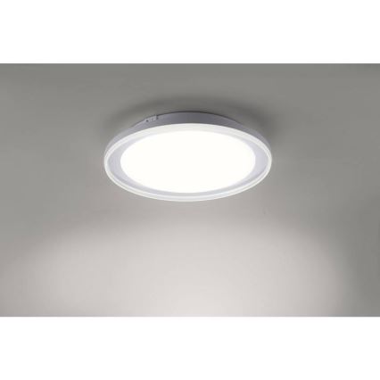 Paul Neuhaus 16480-17 - LED-RGB-Bad-Deckenleuchte DS-LARS LED/28W/230V IP44 + Fernbedienung