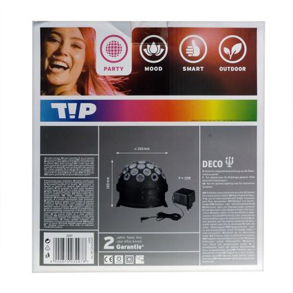 Paulmann 3297 - LED RGB Discokugel LED/4W/230/12V