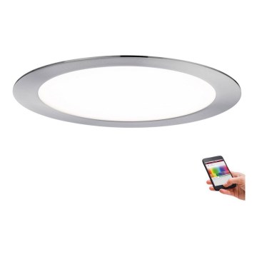 Paulmann 50027 - LED RGBW/3,5W IP44 Dimmbare Badeinbauleuchte SMART HOME 230V 2700-6500K