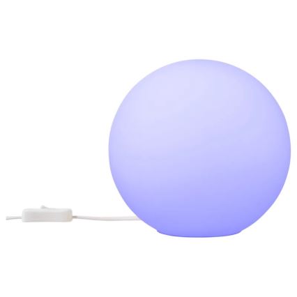 Paulmann 50102 - LED RGBW E27/7,5W Dimmbare Tischlampe SMART HOME 230V 2700-6500K