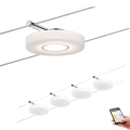 Paulmann 50109 - SET 4xLED/4,4W Dimmbares Einbauleuchte für das Seilsystem SMART DISC 230V