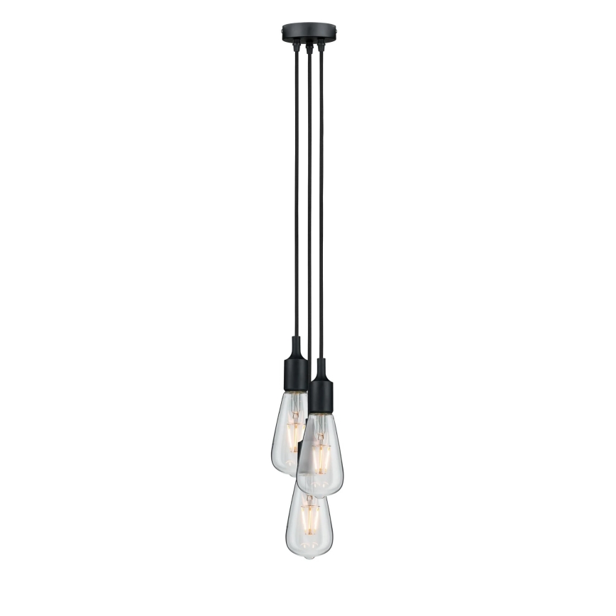 Paulmann 50343 - 3xE27/60W Hängeleuchte an Schnur PENDULUM 230V