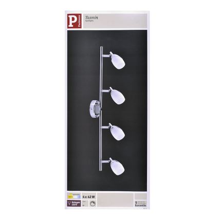 Paulmann 60172 - Spotlight YASMIN 4xG9/42W/230V