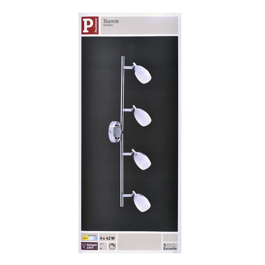 Paulmann 60172 - Spotlight YASMIN 4xG9/42W/230V