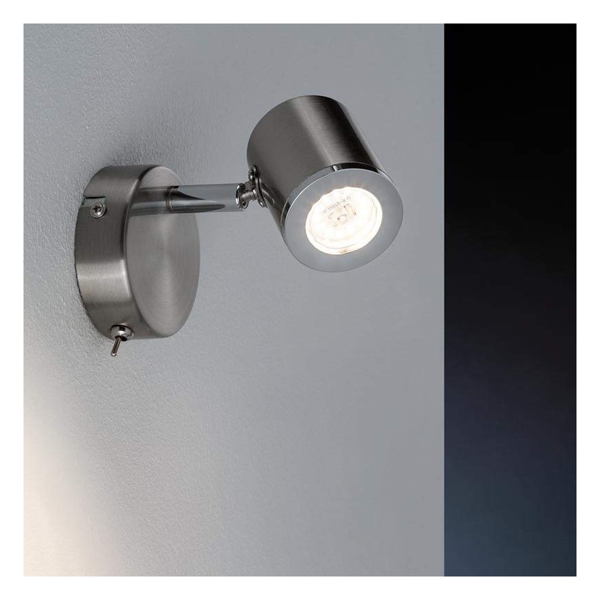Paulmann 66658 - LED/4,5W Wandscheinwerfer TUMBLER 230V