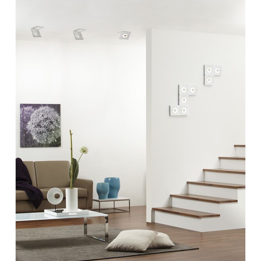 Paulmann 70123 - LED Deckenleuchte ALPHA LED/10W/230V