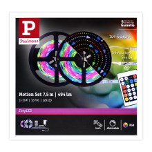 Paulmann 70514 - LED RGB/15W Dimmbare Streifen SIMPLED 7,5m 230V + FB