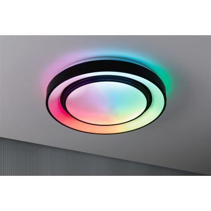 Paulmann 70545 - LED RGBW/38,5W Dimmbare Deckenleuchte RAINBOW 230V 3000-6500K + Fernbedienung