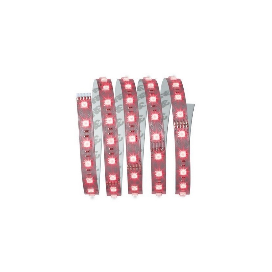 Paulmann 70587 - MAXLED RGB-LED-Streifen 20 W, dimmbar, 1,5 m, 230 V + Fernbedienung