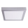 Paulmann 70650 - LED/17W Deckenleuchte LUNAR 230V 30x30 cm matt Chrom