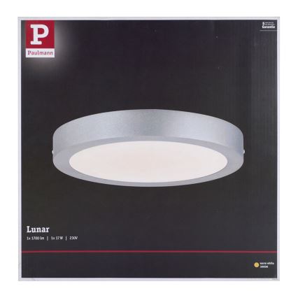 Paulmann 70655 - LED/17W Deckenleuchte LUNAR 230V