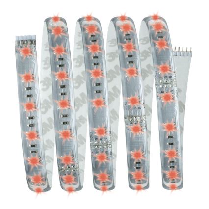 Paulmann 70674 - LED RGB/22W Dimmbarer Streifen MAXLED 1,5 m 230V + Fernbedienung