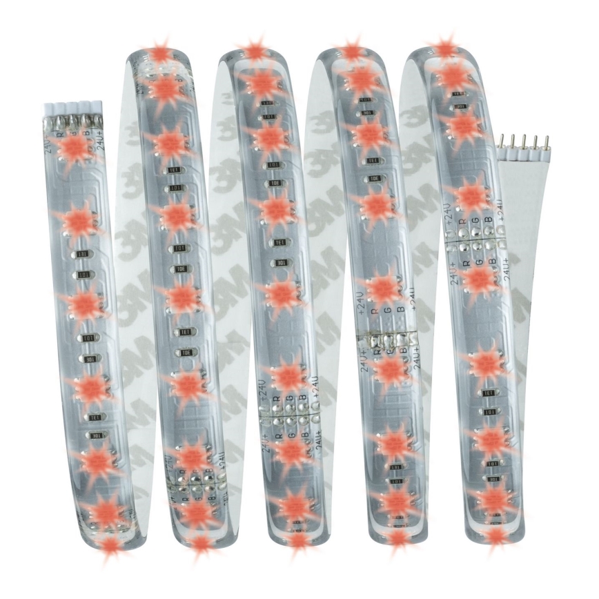 Paulmann 70674 - LED RGB/22W Dimmbarer Streifen MAXLED 1,5 m 230V + Fernbedienung