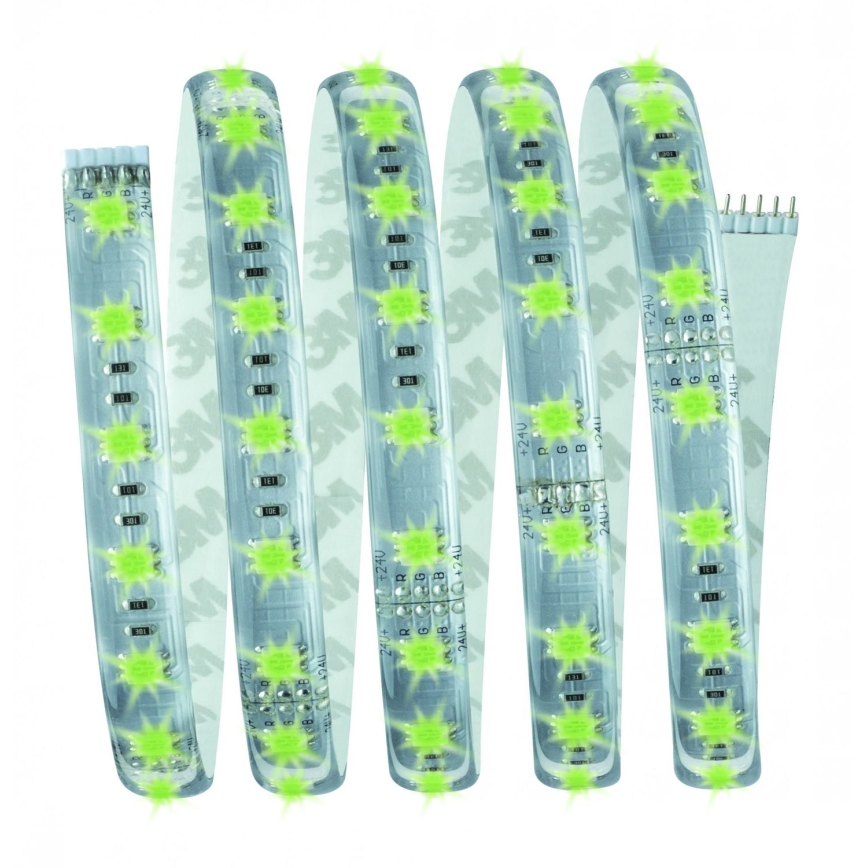 Paulmann 70674 - LED RGB/22W Dimmbarer Streifen MAXLED 1,5 m 230V + Fernbedienung