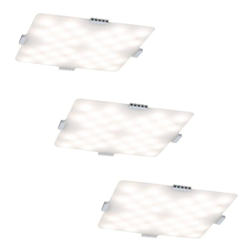 Paulmann 70710 - SET 3xLED/3,3W Möbelbeleuchtung mit Sensor SOFTPAD 230V 2700K