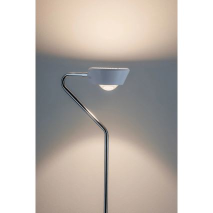 Paulmann 70920 - LED/7,5W dimmbare Stehleuchte RAMOS 230V weiß/hochglanzchrom