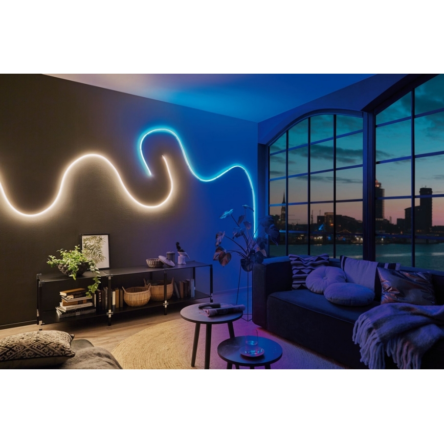Paulmann 70966 - LED-RGB/27W IP67 Dimmbarer Außenstreifen FLOW 3m 230/24V