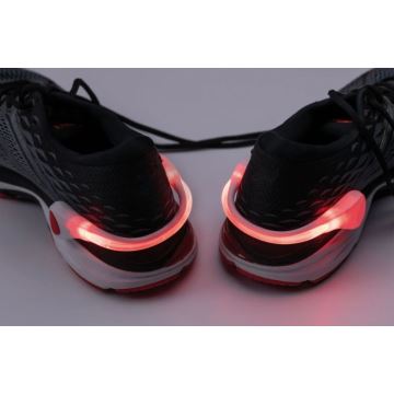 Paulmann 70973 - SET 2x LED/0,2W Clips für Schuhe 1xCR2032 rot