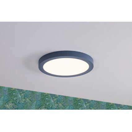 Paulmann 70987 - LED/22W Deckenleuchte ABIA 230V blau