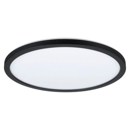 Paulmann 70998 - LED/16W Aufbaupanel ATRIA 230V 3000K d 29,3 cm schwarz