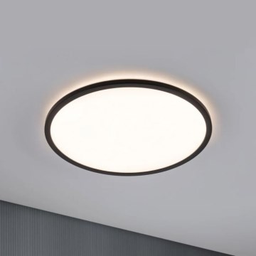 Paulmann 70999 - LED/22W Dimmbares Panel ATRIA 230V 3000K Ø 42 cm Schwarz