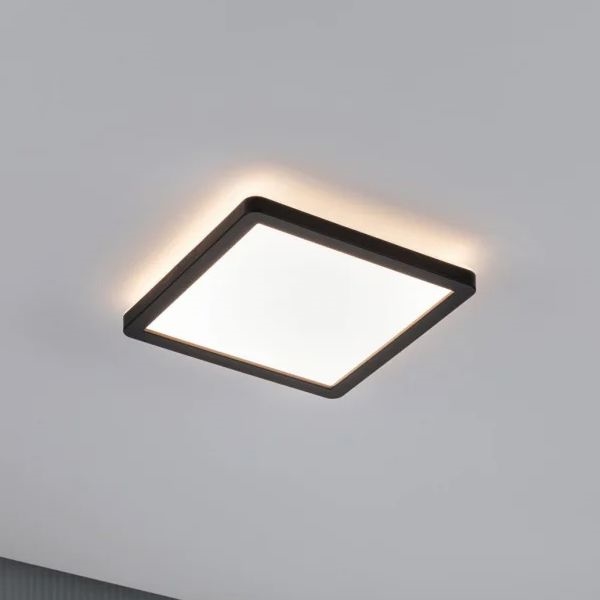 Paulmann 71000 - LED/11,2W Aufbaupanel ATRIA 230V 3000K 19x19 cm schwarz