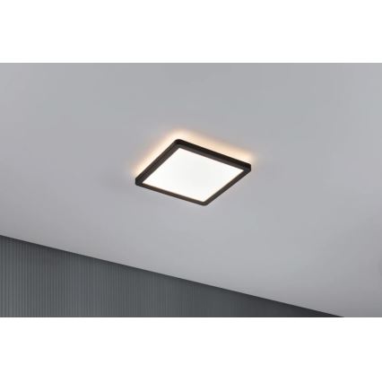Paulmann 71000 - LED/11,2W Aufbaupanel ATRIA 230V 3000K 19x19 cm schwarz