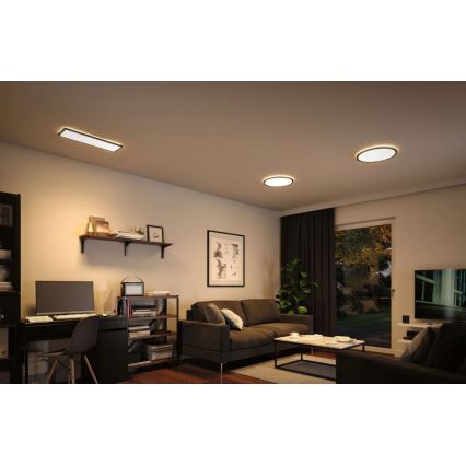 Paulmann 71002 - LED/22W Dimmbares Panel ATRIA 230V 3000K 42x42 cm schwarz