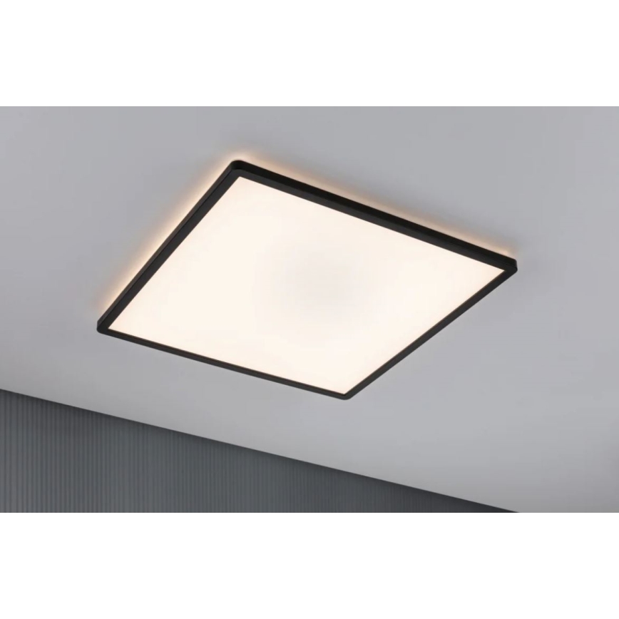 Paulmann 71002 - LED/22W Dimmbares Panel ATRIA 230V 3000K 42x42 cm schwarz