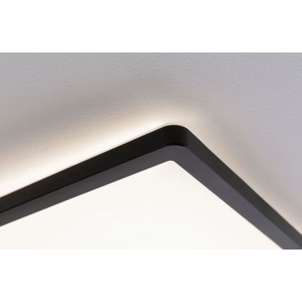 Paulmann 71002 - LED/22W Dimmbares Panel ATRIA 230V 3000K 42x42 cm schwarz