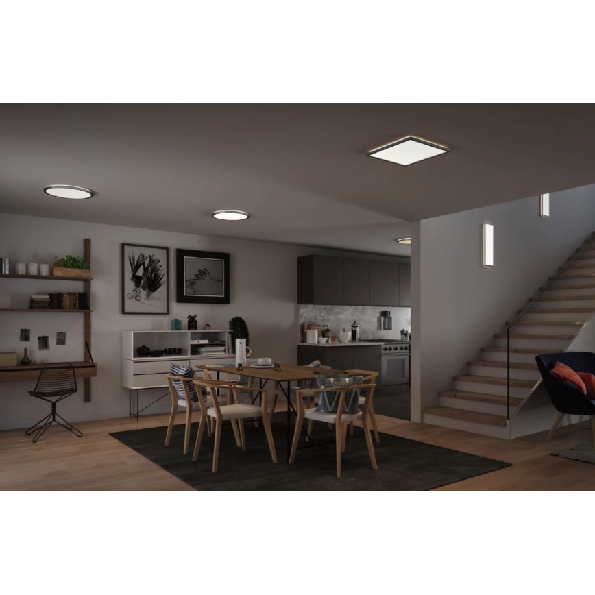 Paulmann 71009 - LED/22W Dimmbares Panel ATRIA 230V 4000K 42x42 cm Mattchrom