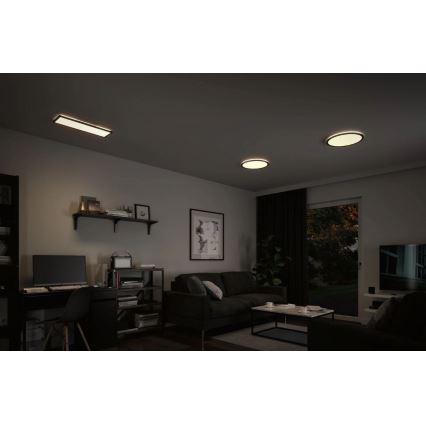 Paulmann 71016 - LED/22W Dimmbares Panel ATRIA 230V 4000K 42x42 cm schwarz