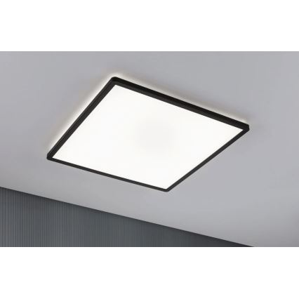 Paulmann 71016 - LED/22W Dimmbares Panel ATRIA 230V 4000K schwarz