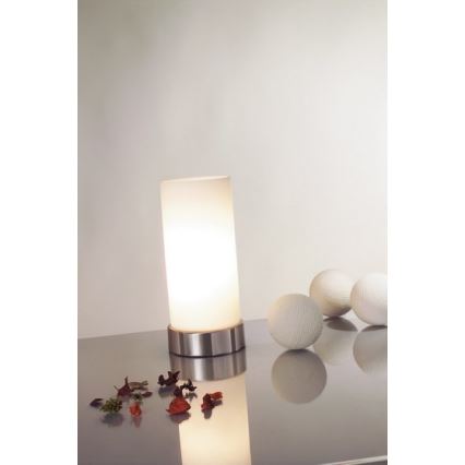 Paulmann  77029 - 1xE14/40W Dimmbare Tischleuchte mit Touch-Funktion PINJA 230V