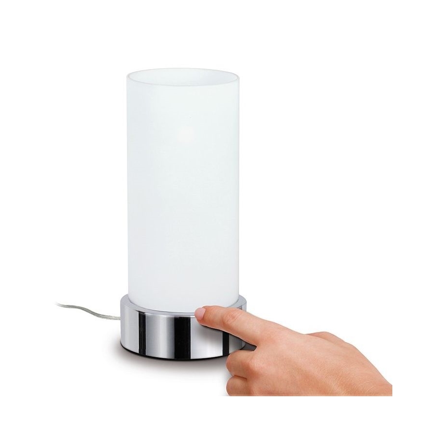 Paulmann  77029 - 1xE14/40W Dimmbare Tischleuchte mit Touch-Funktion PINJA 230V