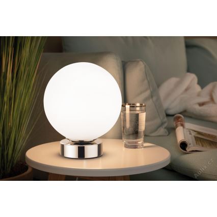 Paulmann 77057 - 1xE14/20W Dimmbares Touch-Tischlampe AARI 230V